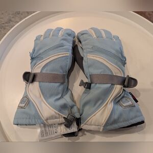 HEAD Winter Warm Sports Gloves Blue & Gray Adult Size small